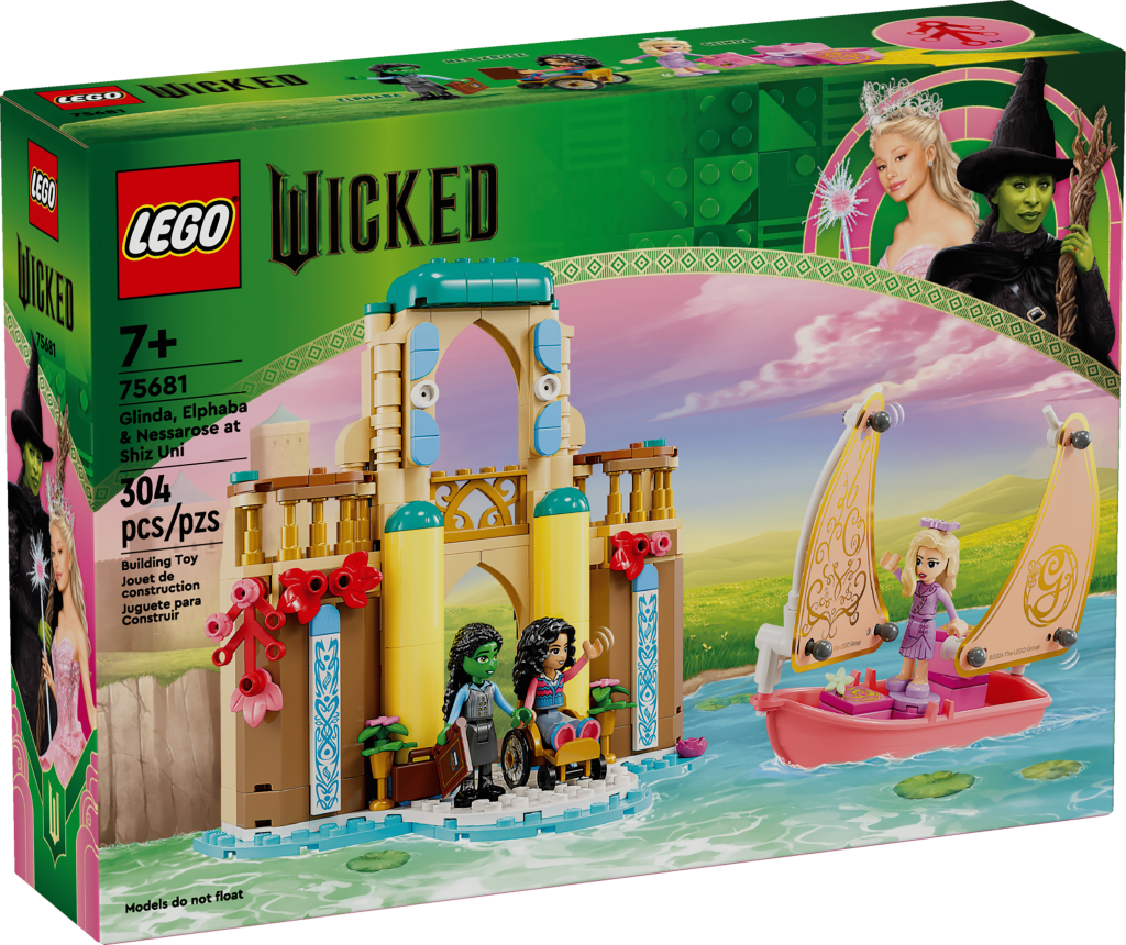 LEGO Wicked Glinda, Elphaba & Nessarose at Shiz University