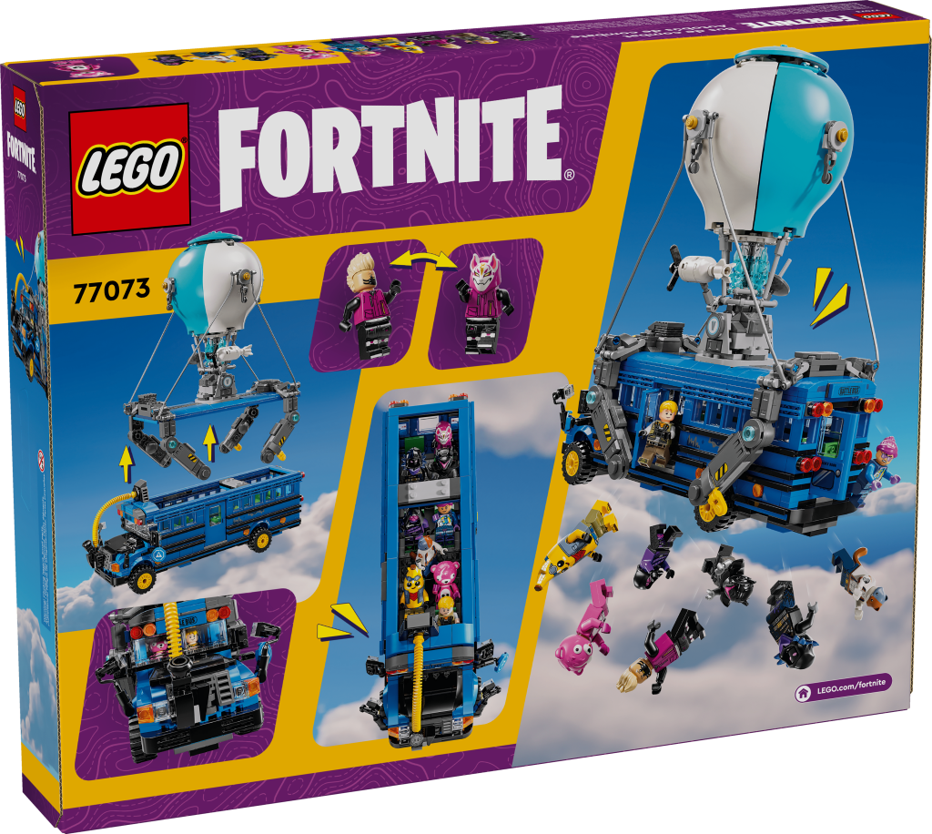 LEGO Fortnite Battle Bus set